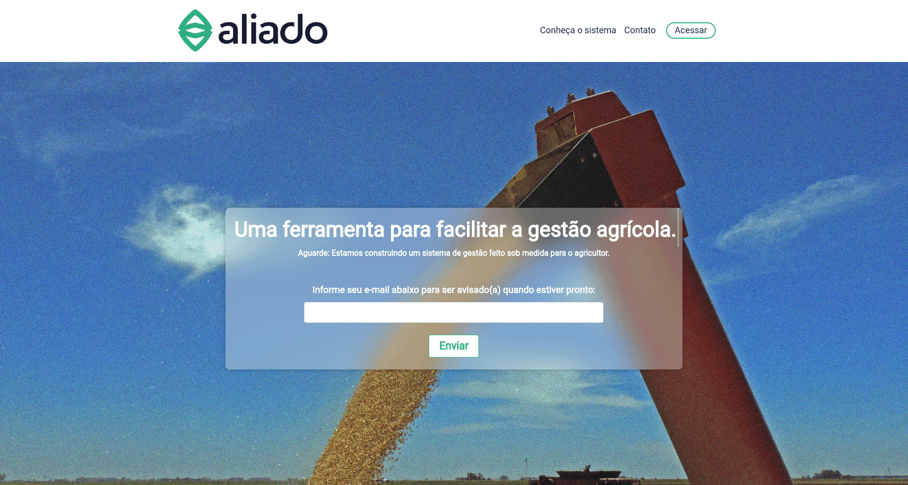 Aliado - Sistema de Gestão Agrícola